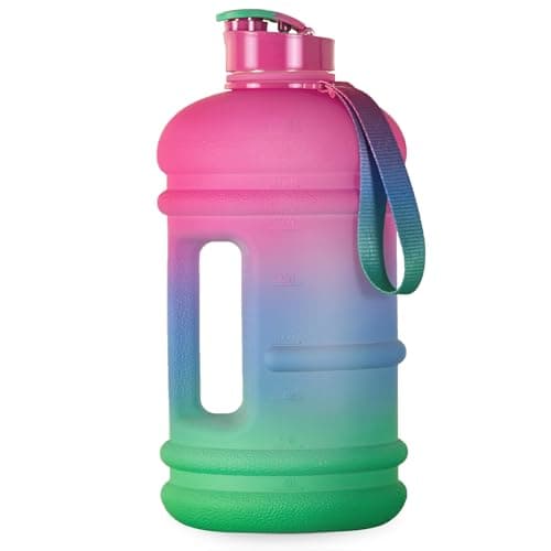 TOOFEEL 2 Liter BPA Free Water Bottles - Matte Black, Ideal for Gym and Reusable Sports Drink Container — Sky and Sea