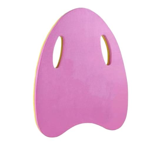 Ergonomic Swimming Kick Board for All Ages, Perfect for Safe Pool Practice — Pink