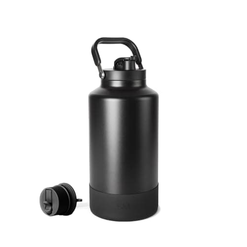 Modern Trek Pivot Gallon Insulated Water Bottle, Midnight Black