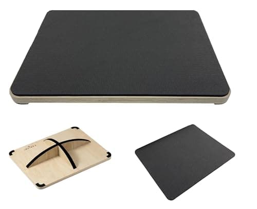 Multi-Optional Wooden Balance Board for Desk and Core Training — 5. Balance & Plank board