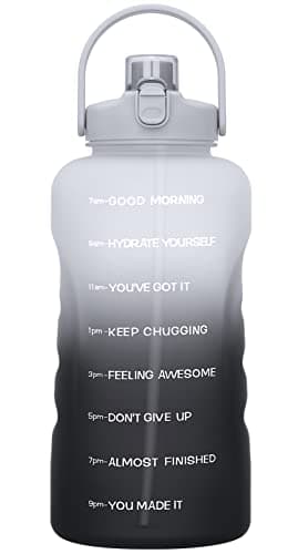 HydroPal 1 Gallon Water Bottle with Straw, BPA Free, Gym Fitness Camp — 128OZ Moonlit Asteroid
