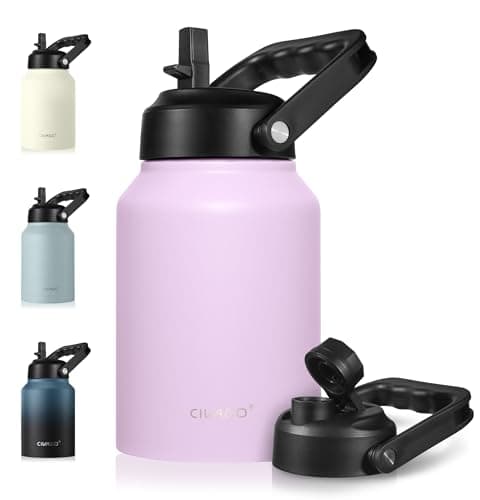 CIVAGO 64 oz Insulated Water Bottle, Navy Blue — Lavender