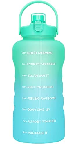 HydroPal 1 Gallon Water Bottle with Straw, BPA Free, Gym Fitness Camp — Summer Coast