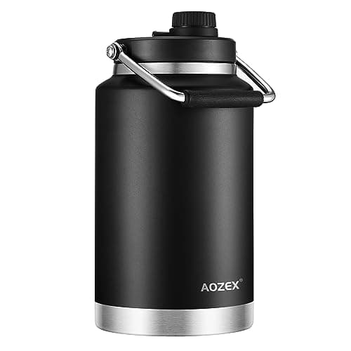 128 oz Insulated Stainless Steel Water Bottle for Camping