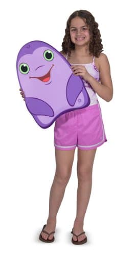 Melissa & Doug Sunny Patch Dolphin Kickboard for Learning to Swim