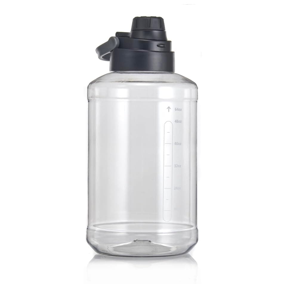 Premium 64 Oz BPA Free Sports Water Bottle, Durable & Lightweight