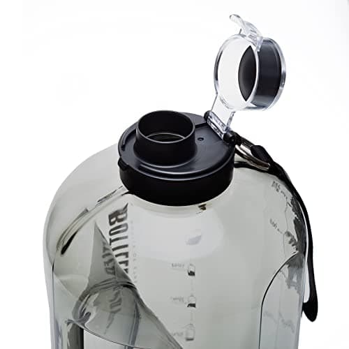 1 Gallon Leak-proof BPA FreeReusable Water Jug with Handle and Time Marker