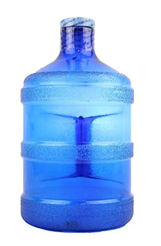 Blue 1 Gallon Round BPA Free Water Bottle (48mm Cap)