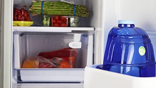 New Wave Enviro 1 Gallon Square BPA Free Bottle, Blue