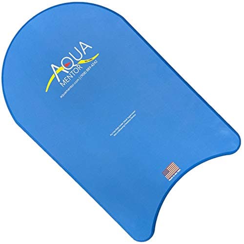 USA-Made Adult Competition Swim Kickboard - Perfect for Pool Exercise & Swimmers All Levels — Blue