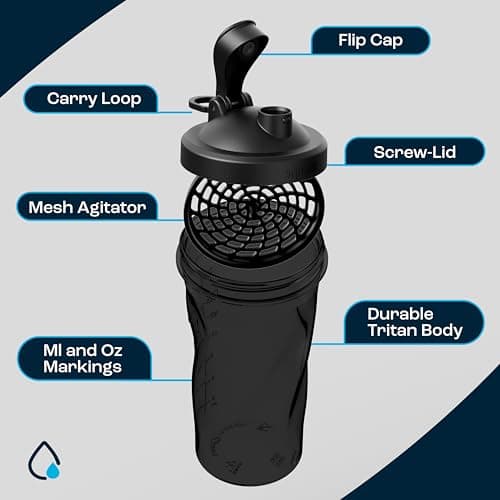 Protein Shaker Bottle for Fitness Enthusiasts