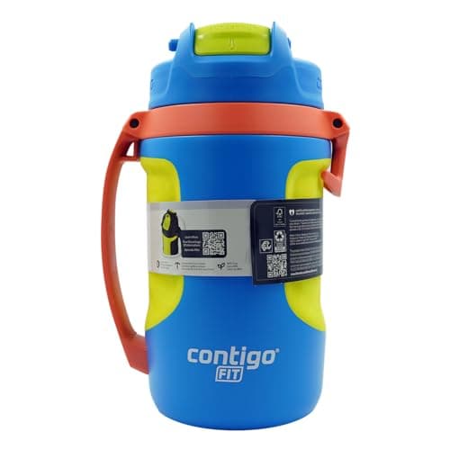 Contigo Fit Jug, 64 oz Blue Poppy