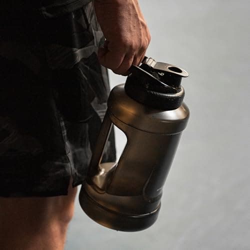Smartshake Ultimate 2100ml Leak Proof Screw Top BPA Free Sports Bottle - Black