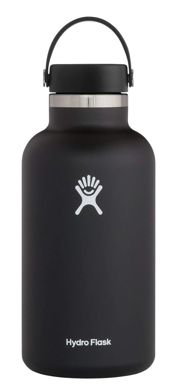 Hydro Flask Wide Mouth Insulated Stainless Steel Water Bottle with Leakproof Lid