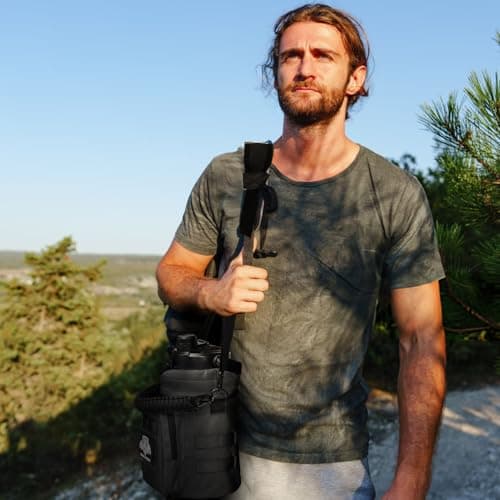 NATURE PIONEER 32/64/128oz Tactical Water Bottle Pouch