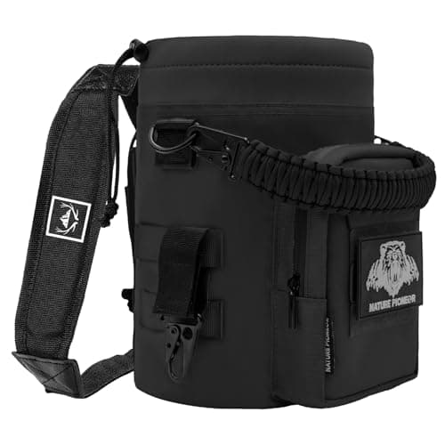 NATURE PIONEER 32/64/128oz Tactical Water Bottle Pouch