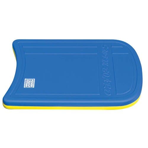 Kickboard for Swim Fitness Training, Blue/Yellow (19x12x1.5 Inches)