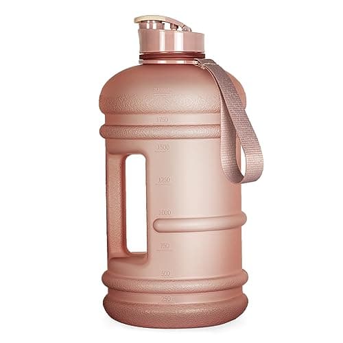 TOOFEEL 2 Liter BPA Free Water Bottles - Matte Black, Ideal for Gym and Reusable Sports Drink Container — Matte Pink