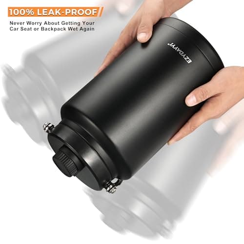 128 oz Triple Walled Insulated Metal Water Bottle, BPA Free