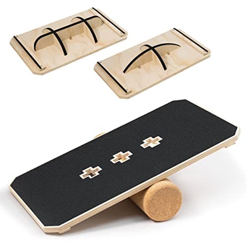 Multi-Optional Wooden Balance Board for Desk and Core Training