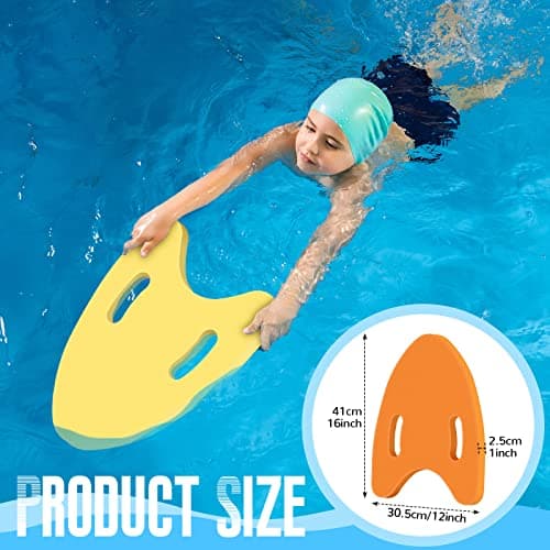 Meooeck 8 Pcs 4 Color Swimming Kickboards for Adult Kids Float Exercise Tool…