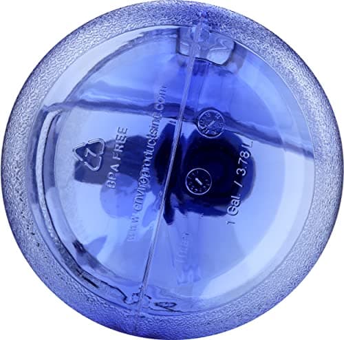 New Wave Enviro Iconic 1 Gallon Blue Round BPA Free Water Bottle