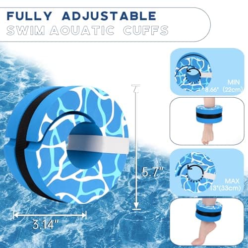 Hikeen Water Aerobics Pool Exercise Equipment Set
