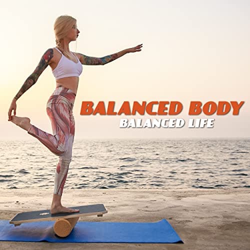 Multi-Optional Wooden Balance Board for Desk and Core Training
