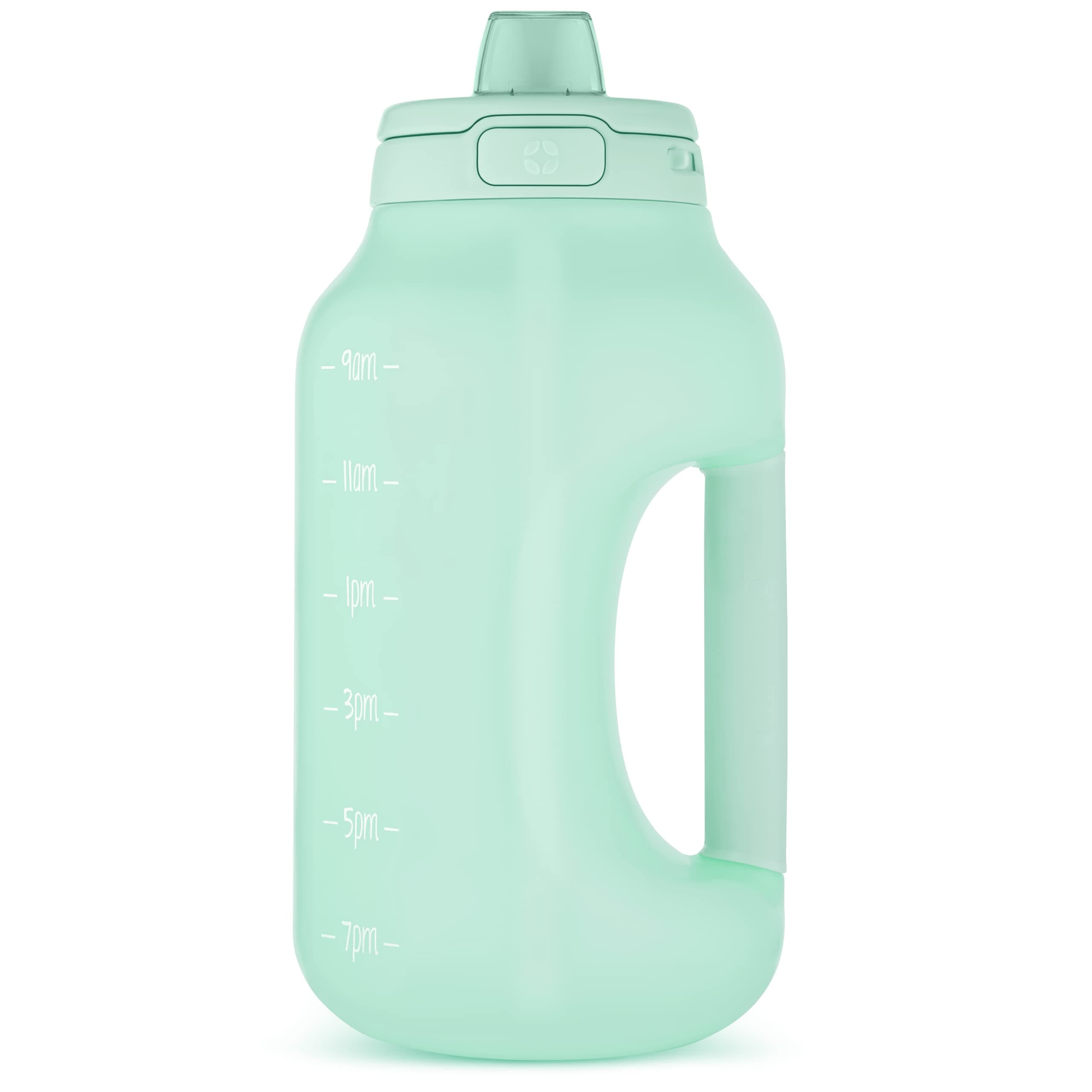 Ello Hydra 64oz Leak Proof Water Jug with Straw, Motivational Markers, BPA Free