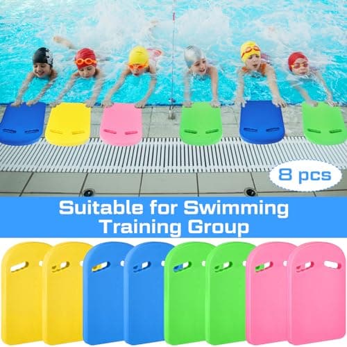 Adults & Kids Swimming Kickboard - EVA Training Aid for Pool Exercise