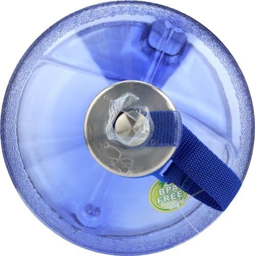 New Wave Enviro Iconic 1 Gallon Blue Round BPA Free Water Bottle