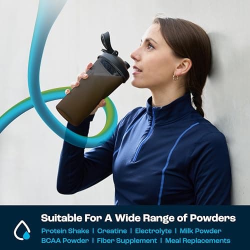 Protein Shaker Bottle for Fitness Enthusiasts