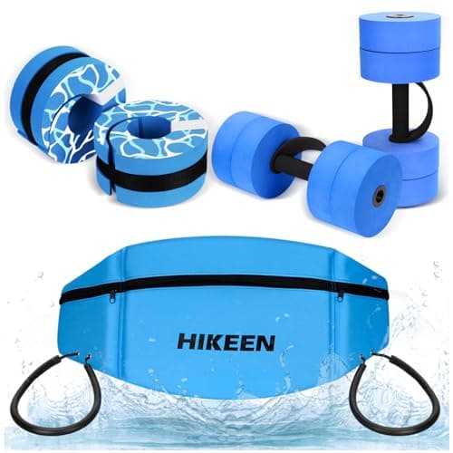 Hikeen Water Aerobics Pool Exercise Equipment Set