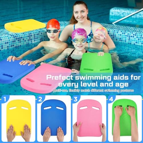 Adults & Kids Swimming Kickboard - EVA Training Aid for Pool Exercise