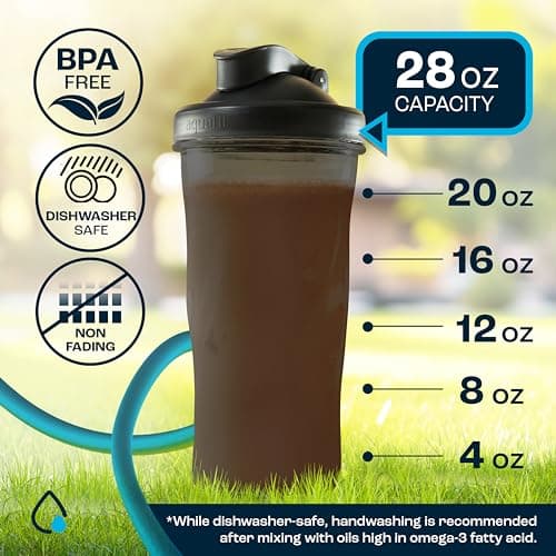 Protein Shaker Bottle for Fitness Enthusiasts