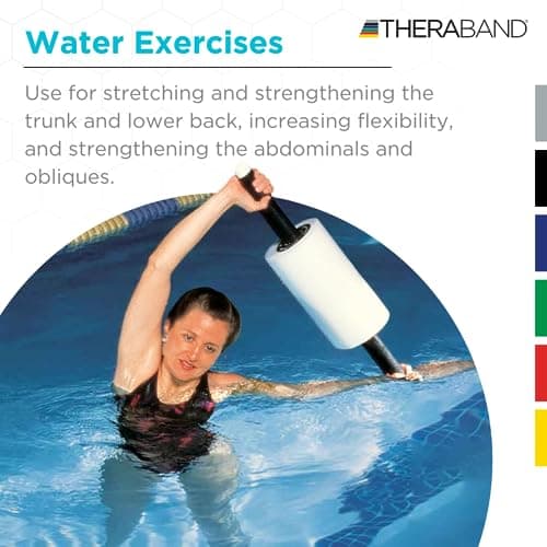 THERABAND Kickroller Flotation Device for Hydrotherapy and Aquatic Exercise