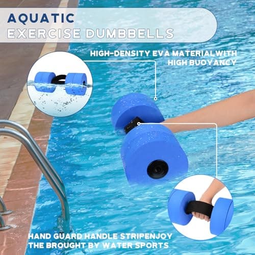 Hikeen Water Aerobics Pool Exercise Equipment Set