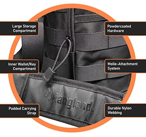 Stainless Steel Insulated 1 Gallon Water Bottle with Sleeve & Tactical Bag